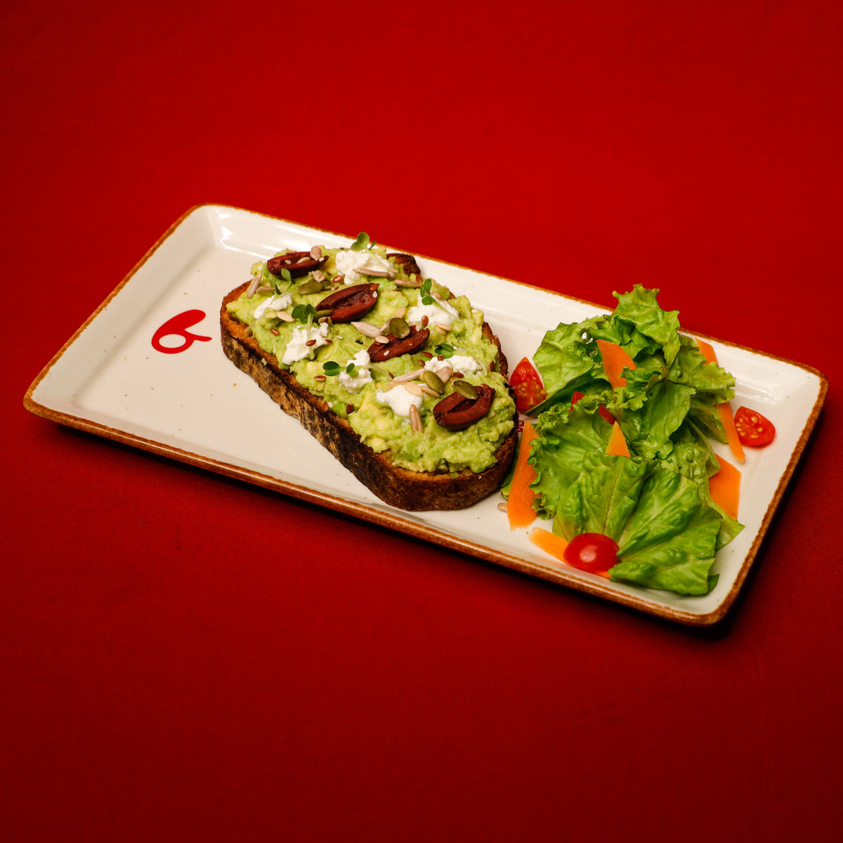 Avocado and Feta Toastie