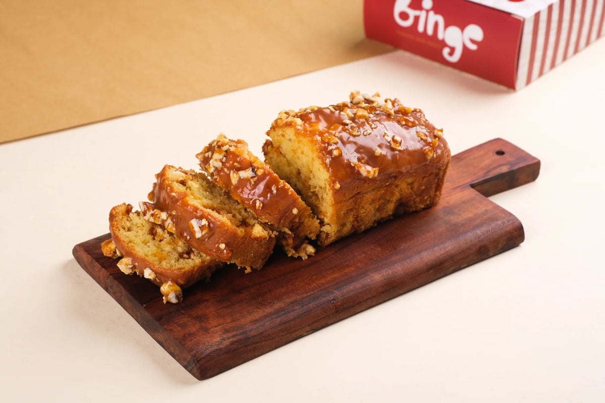 Butterscotch Tea Cake Eggless
