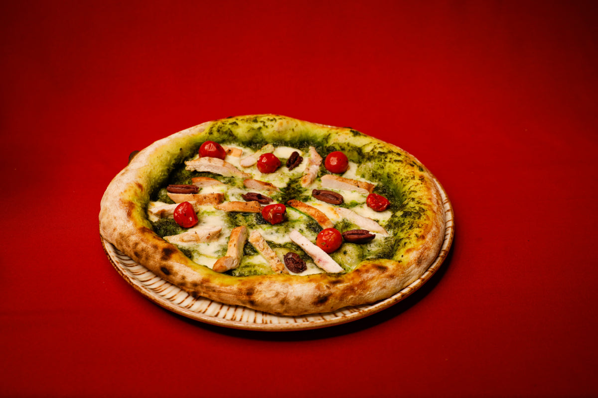Chicken Pesto Pizza