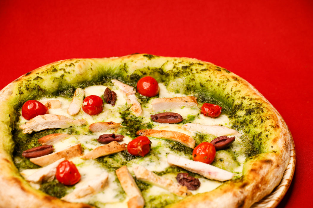 Chicken Pesto Pizza