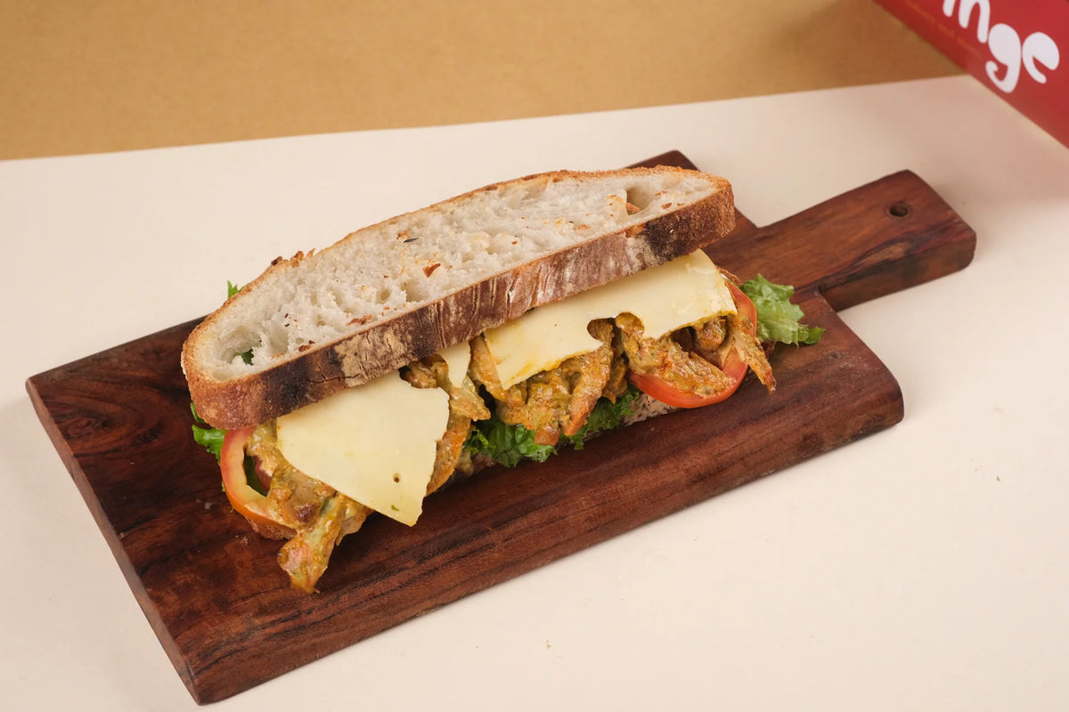 Chicken Pesto Sour Dough Sandwich