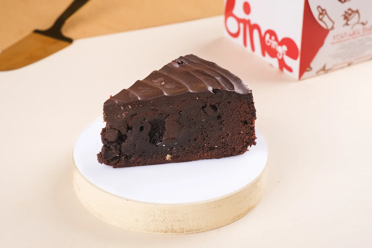 Choco Mud Cake Slice