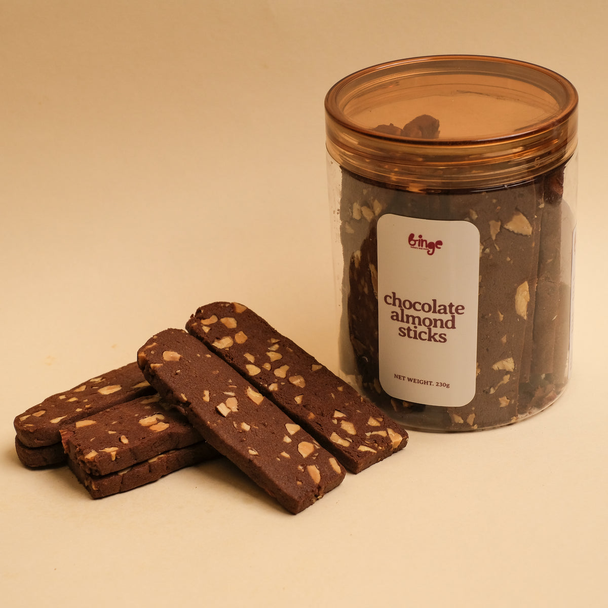 Chocolate Almond Sticks