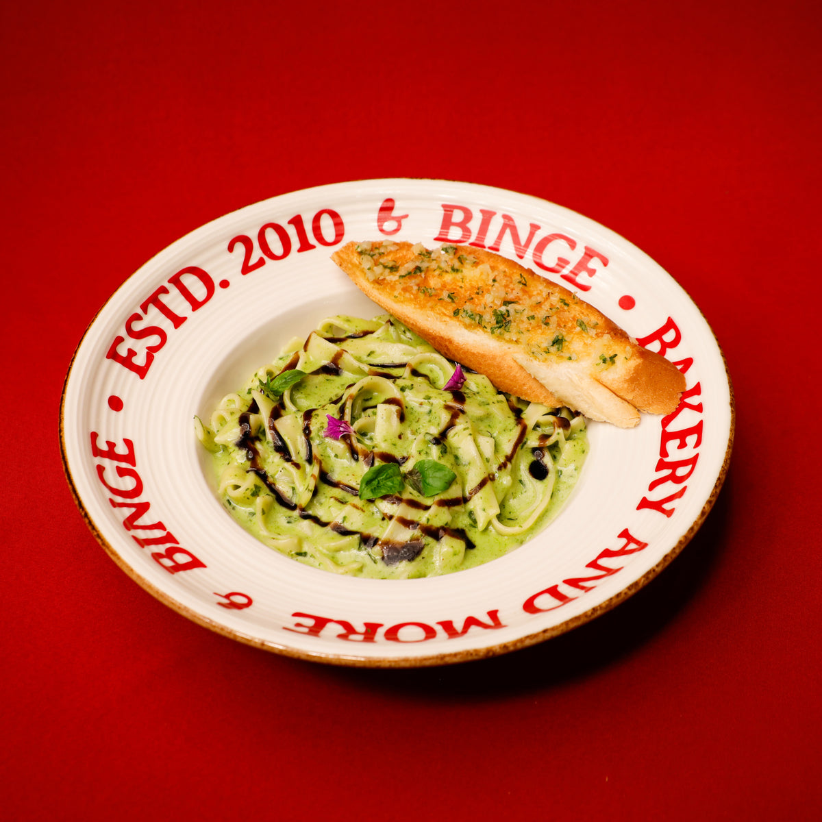 Creamy Pesto Fettuccine