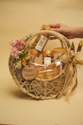 Diwali Gift Hamper with Urli Candle