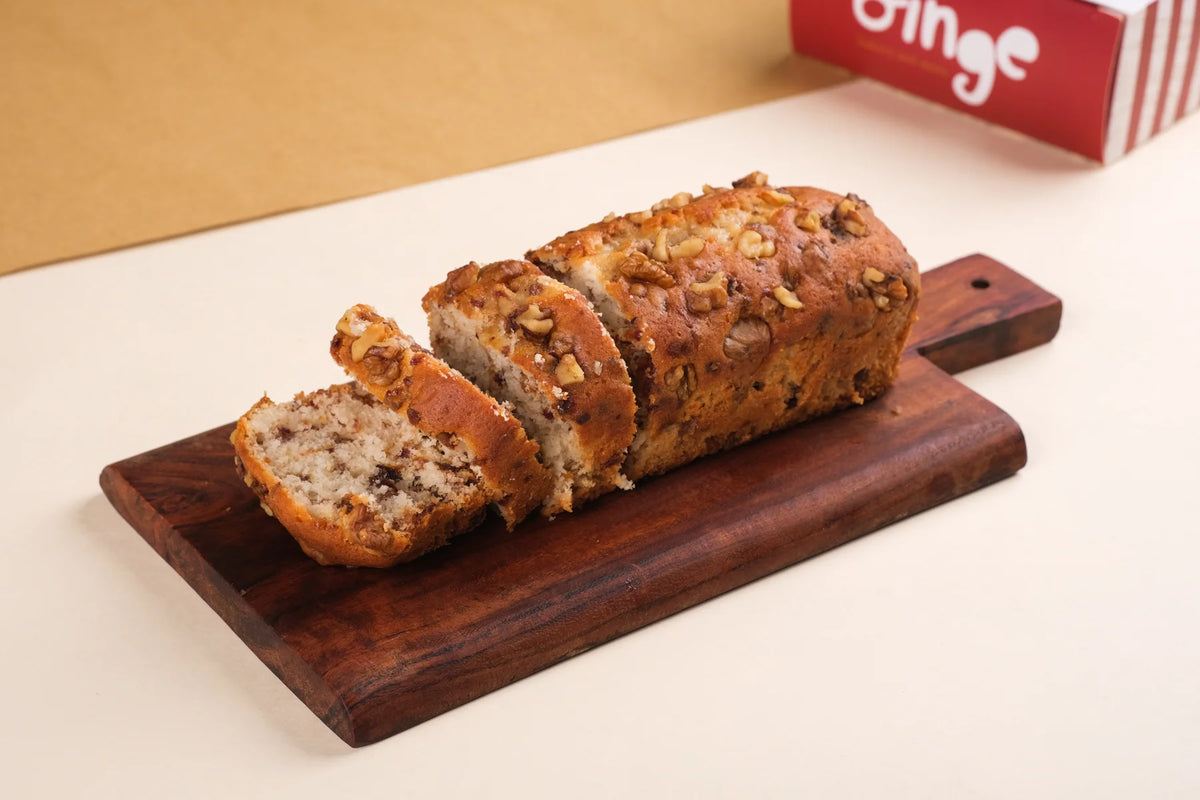 Date And Walnut Tea Cake Eggless