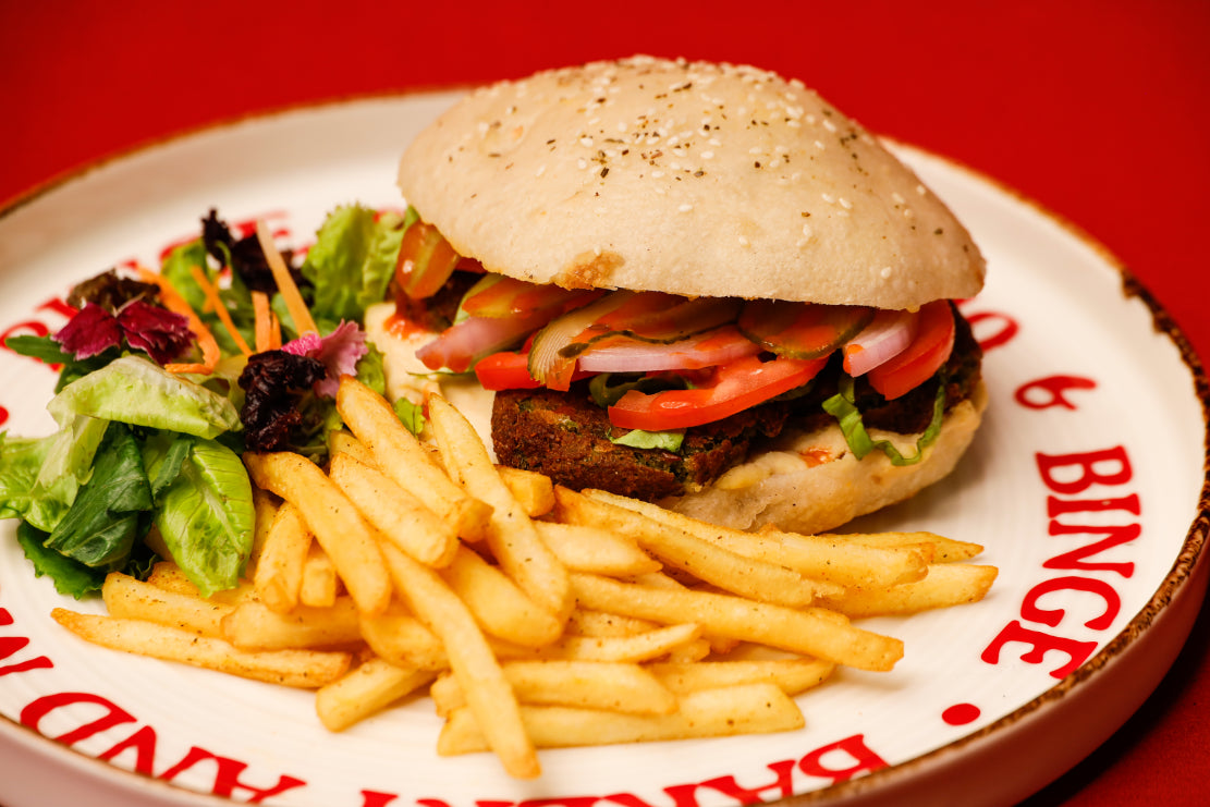 Falafal Hummus Sandwich