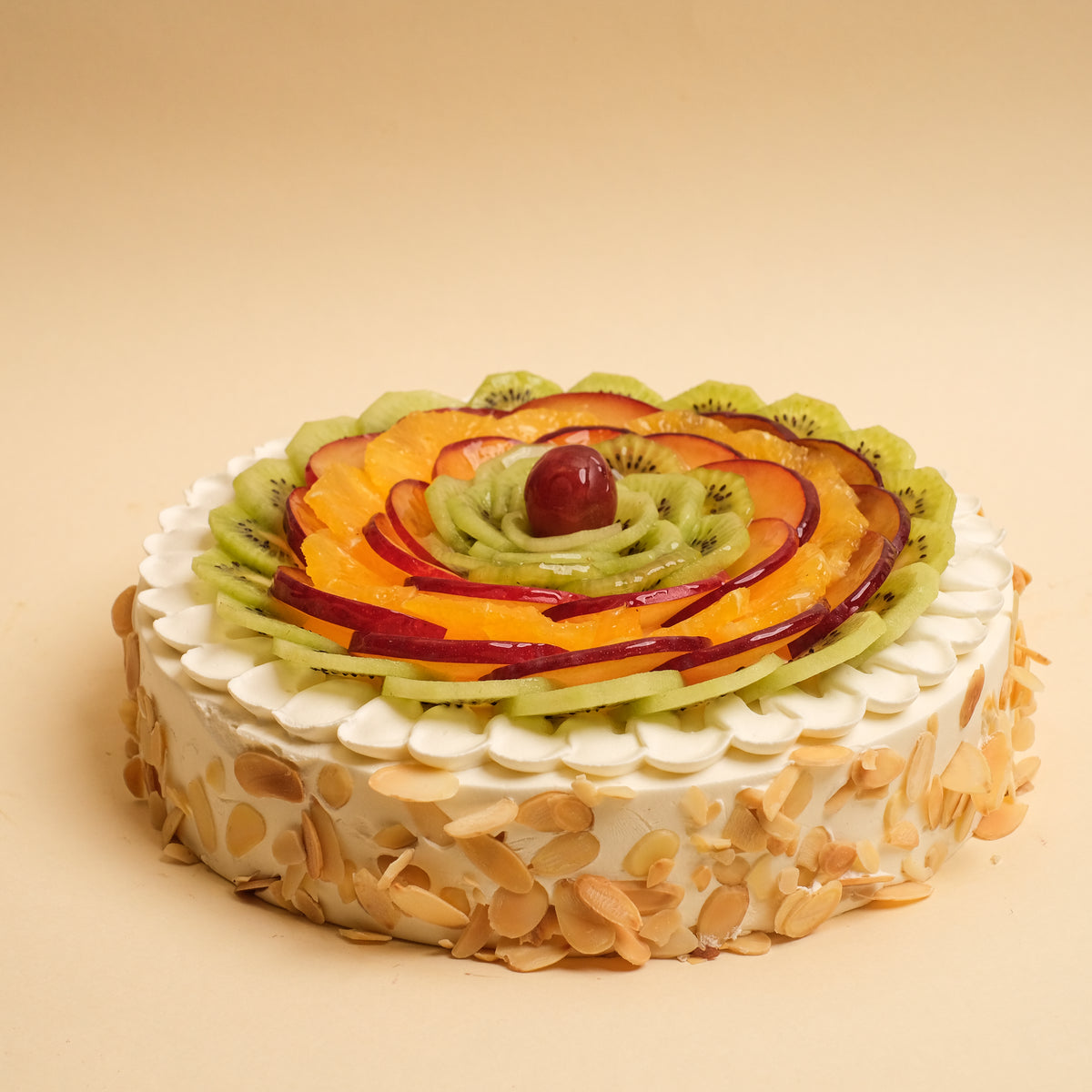 Eggless Fresh Fruit Cake (1 kg)