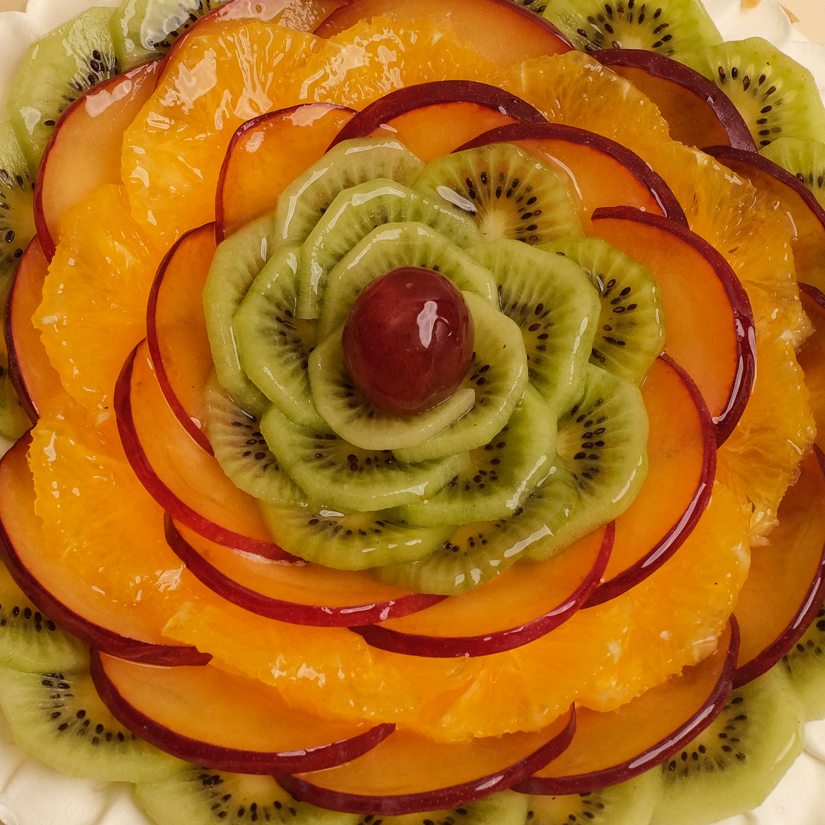 Eggless Fresh Fruit Cake (1 kg)