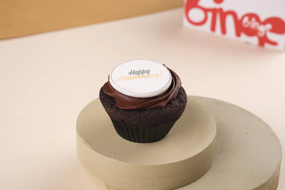Happy Anniversary Cupcake