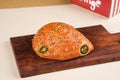 Jalapeno Cottage Cheese Calzone