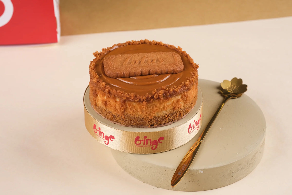 Lotus Biscoff Cheese Slice