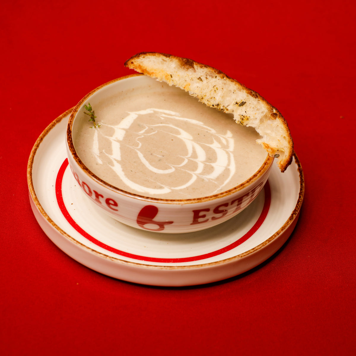 Mushroom and Thyme Soup