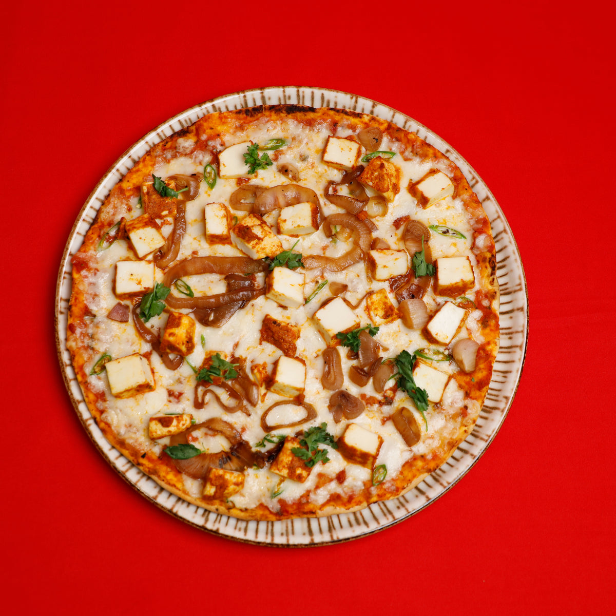 Paneer Tikka Pizza