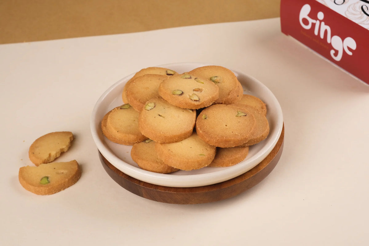 Pistachio Butter Cookies