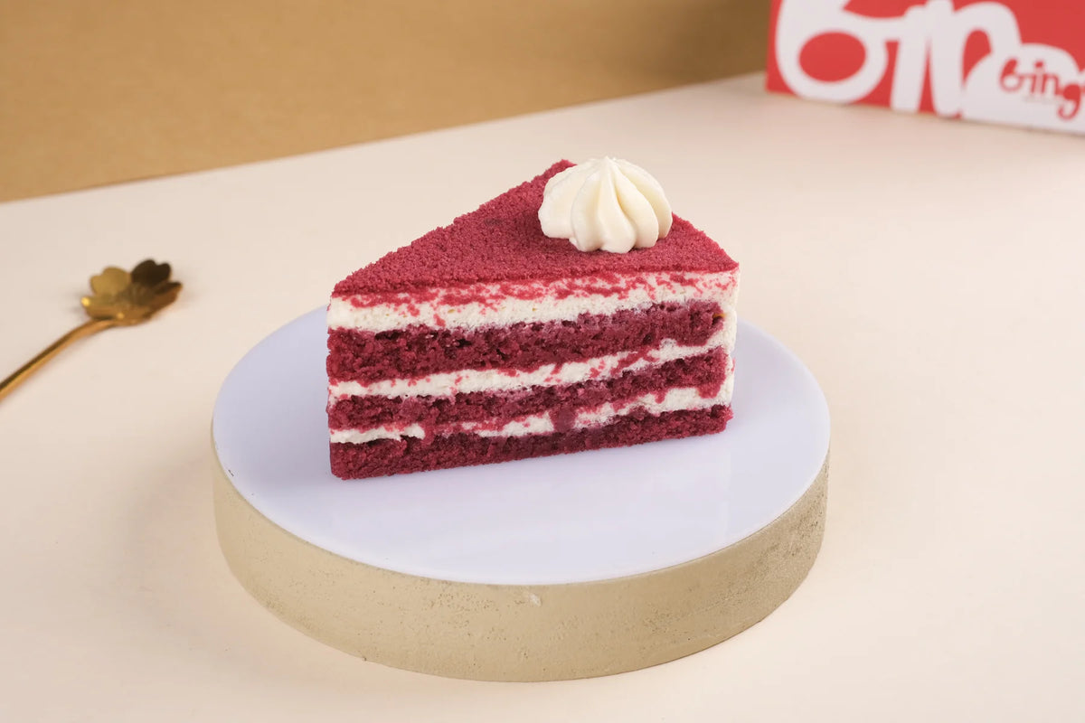 Red Velvet Eggless Pastry