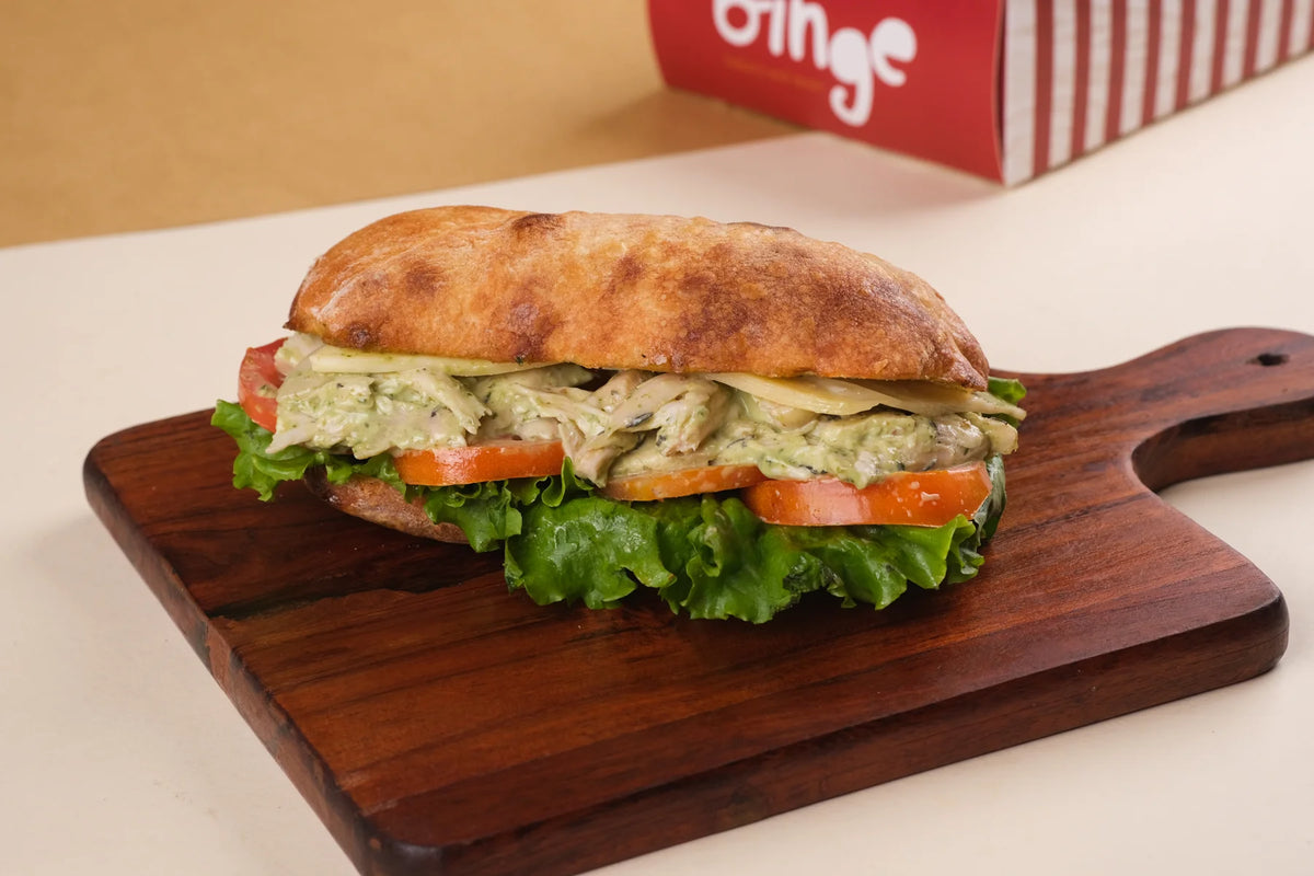 Smoked Chicken Ciabata Sandwich