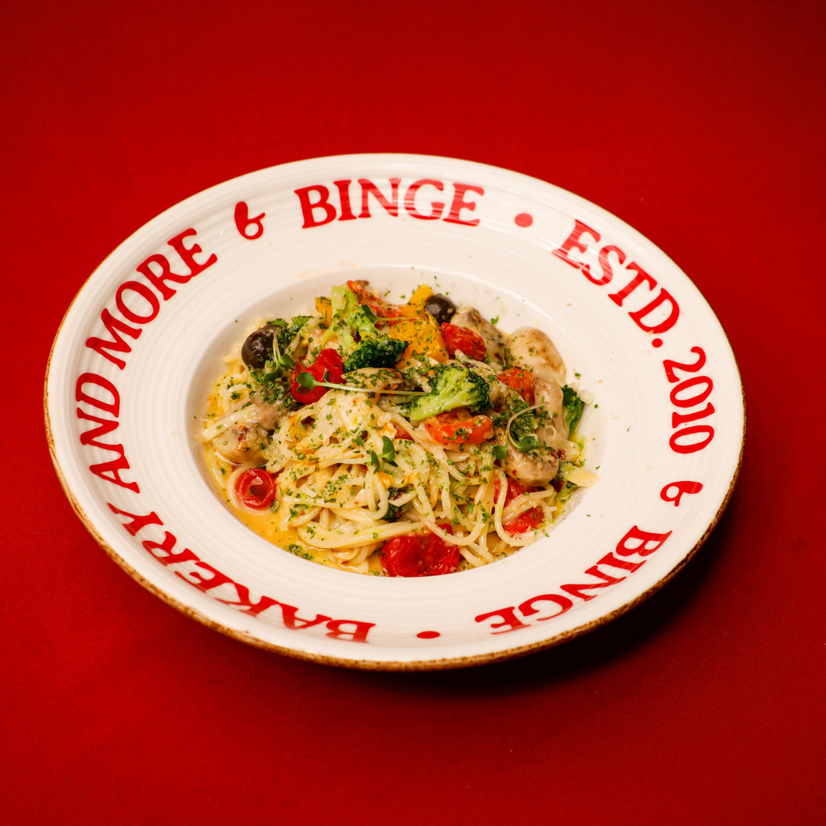 Spaghetti with Butter Chilli Emulsion