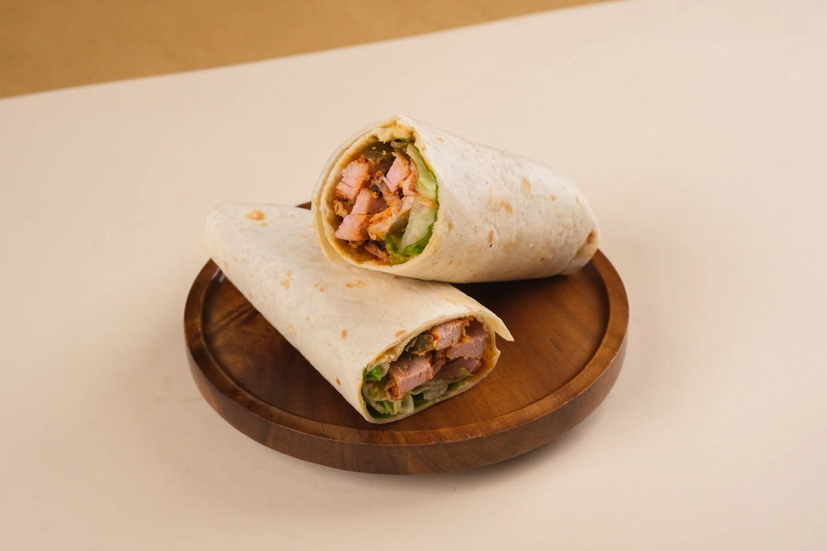 Spiced Chicken Shawarma Wrap
