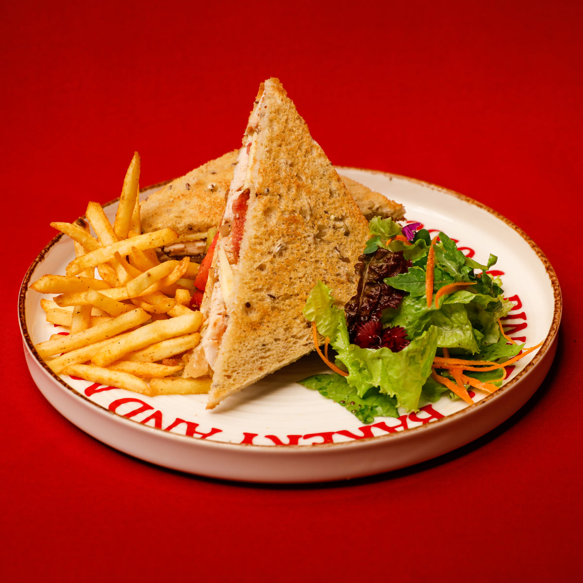 Veg Club Sandwich